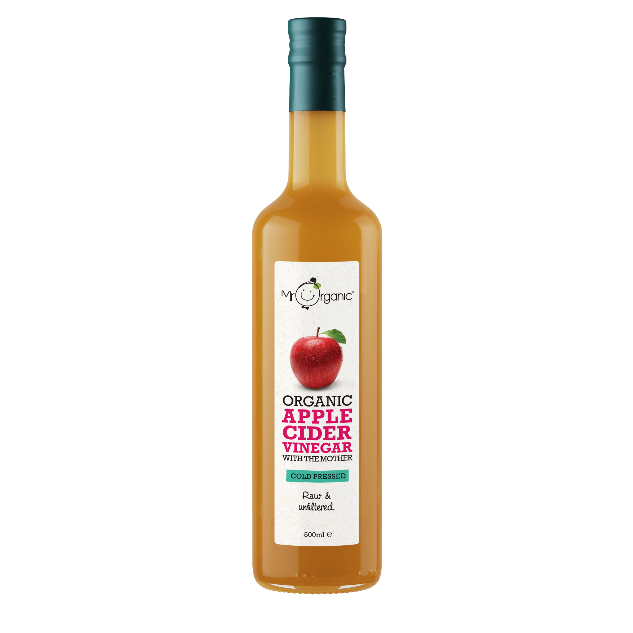 Cold Pressed Apple Cider Vinegar With The Mother 500ml Organic