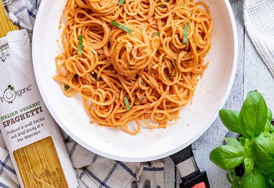 Creamy Tomato Spaghetti