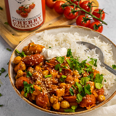 Chickpea and Tomato Kids Curry
