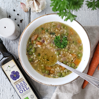 Vegetable and Ancient Grain Soup
