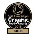 Soil Association Organic Food Awards 2013 Gold