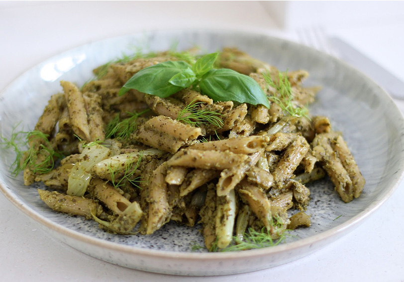 Fennel Olive and Basil Pasta