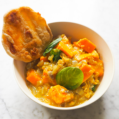 Red Lentil and Coconut Curry