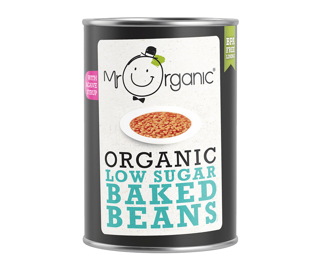 Organic Low Sugar Baked Beans