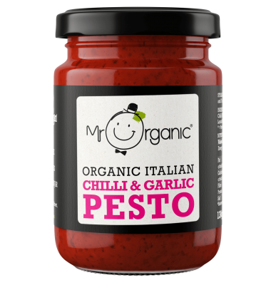 Organic Italian Chilli & Garlic Pesto