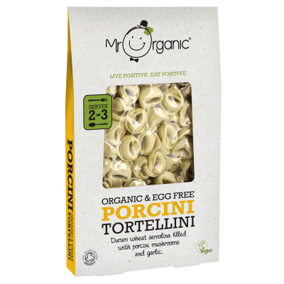 Organic & Egg Free Porcini Tortellini