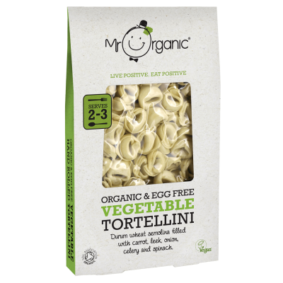 Organic & Egg Free Vegetable Tortellini