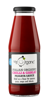Chilli & Garlic Organic Passata Sauce