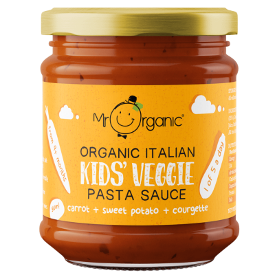 Organic Italian Kids Veggie Pasta Sauce Carrot, Sweet Potato & Courgette